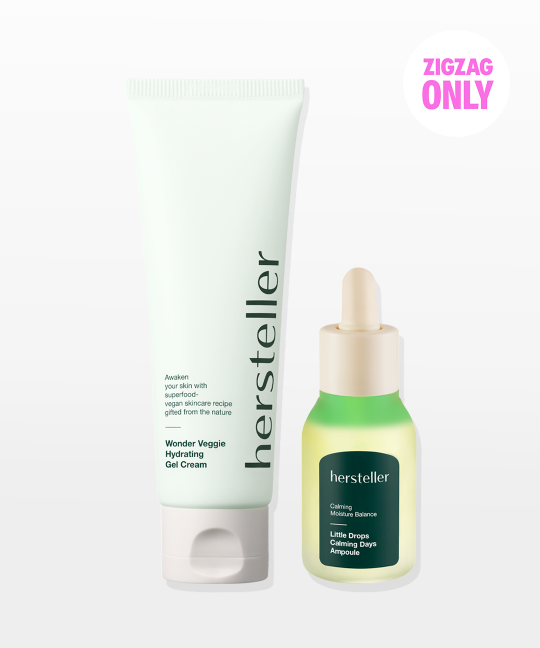 piyonna Rapid Soothing Calming Ampoule 30ml + Hwajalmuk Hydrating Gel Cream 80ml Soin de la peau Lotion Coffret soin