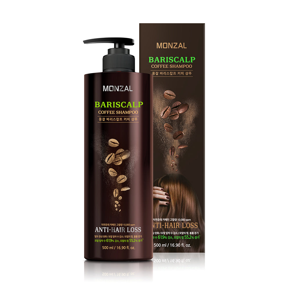 piyonna Mongjal Bariscalp Coffee Shampoo 500ml Cheveux & Soins corps Soin cheveux Shampooing