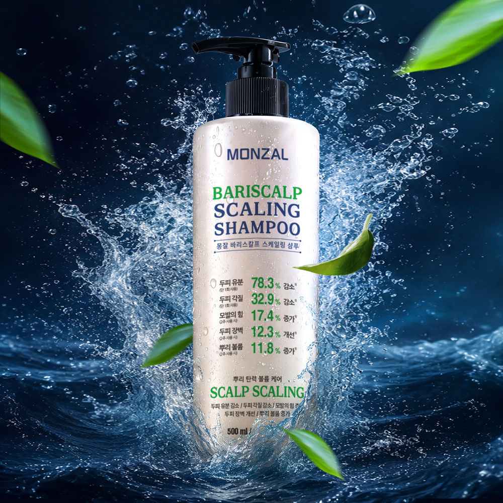 piyonna Mongjal Bariscalp Oily Scalp Scaling Shampoo 500ml Cheveux & Soins corps Soin cheveux Shampooing