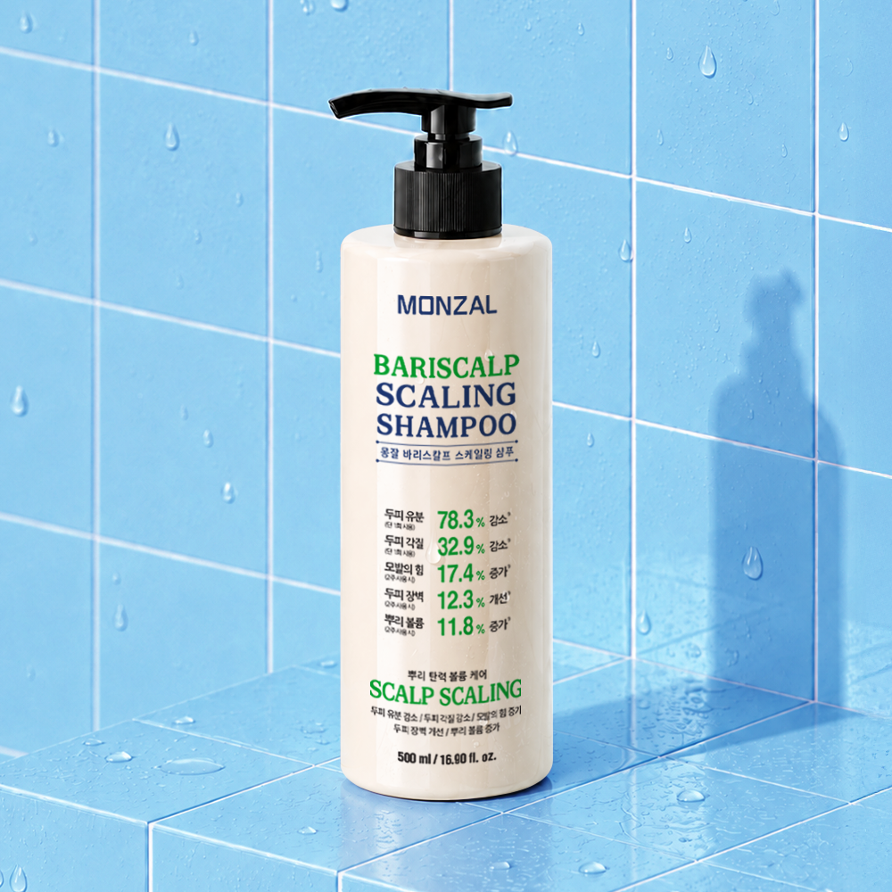 piyonna Mongjal Bariscalp Oily Scalp Scaling Shampoo 500ml Cheveux & Soins corps Soin cheveux Shampooing
