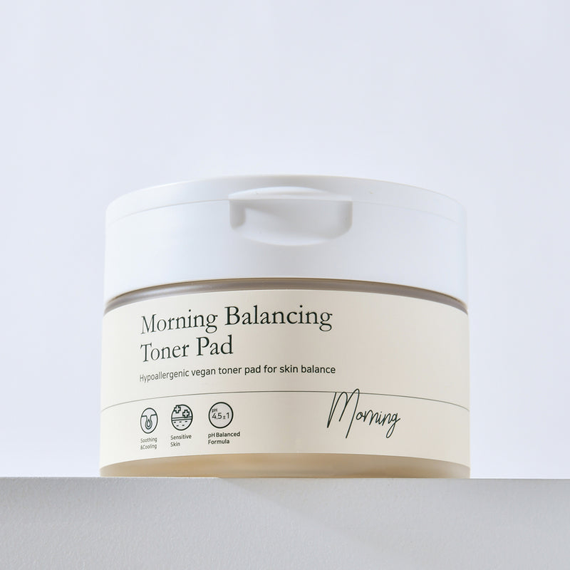 piyonna Tampons Tonifiants Équilibrants Matin – 100 tampons / 200 ml Soins visage Toner Pads tonifiants