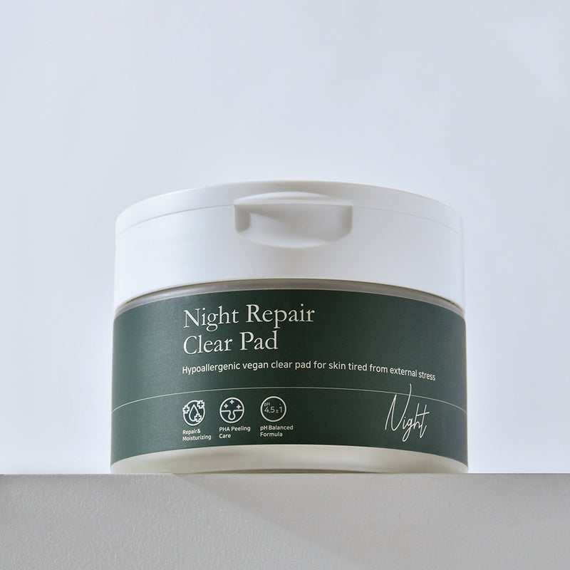 piyonna Tampons Tonifiants Réparateurs Nuit – 70 tampons / 250 ml Soins visage Toner Pads tonifiants