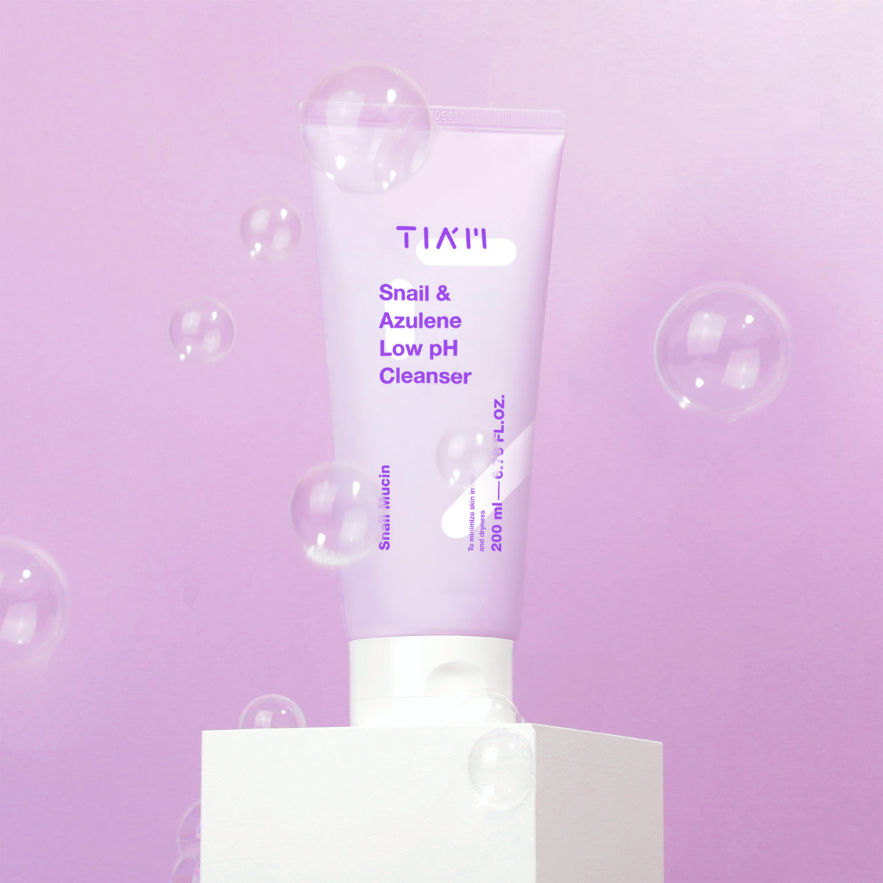 piyonna Snail & Azulene Mild Acidic Cleanser 200ml Soin de la peau Démaquillage Mousse & Gel nettoyant