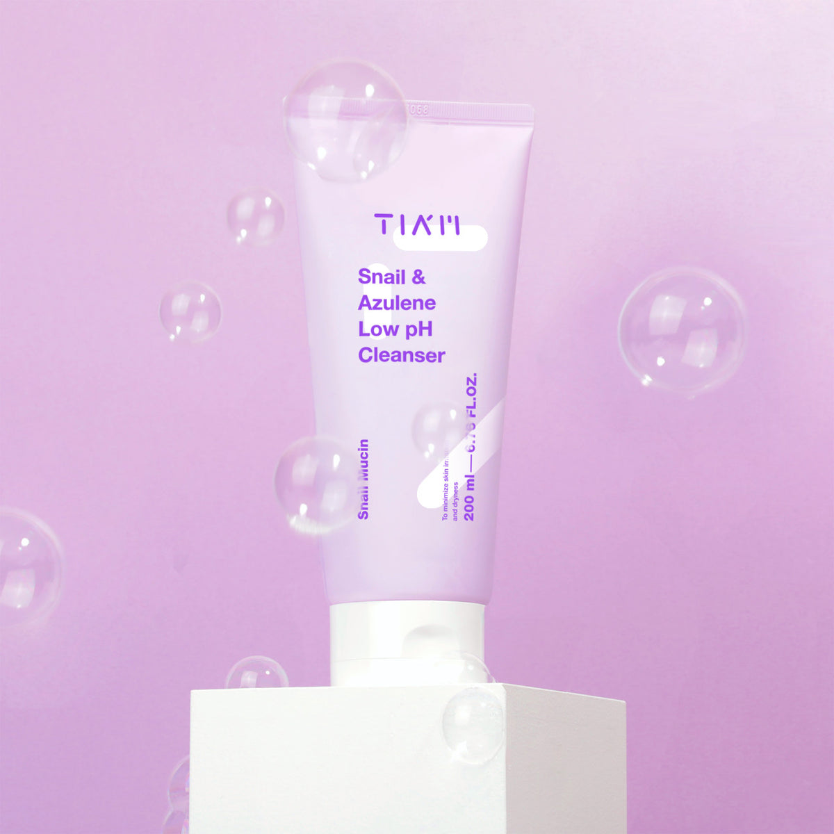 piyonna Snail & Azulene Mild Acidic Cleanser 200ml Soin de la peau Démaquillage Mousse & Gel nettoyant