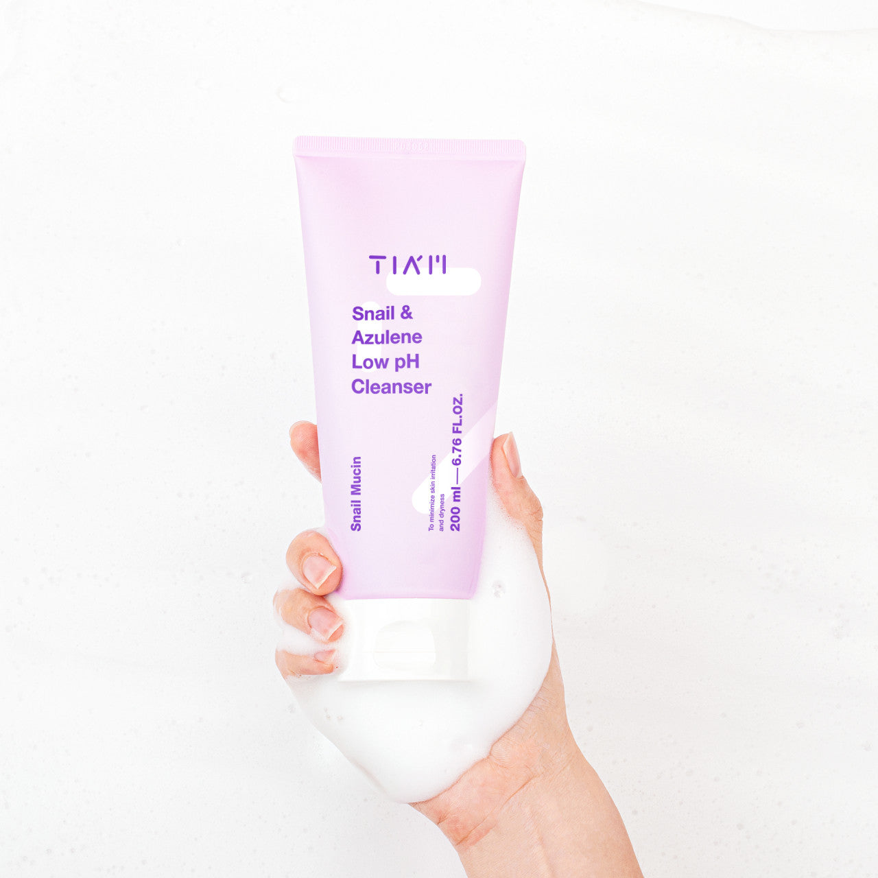 piyonna Snail & Azulene Mild Acidic Cleanser 200ml Soin de la peau Démaquillage Mousse & Gel nettoyant