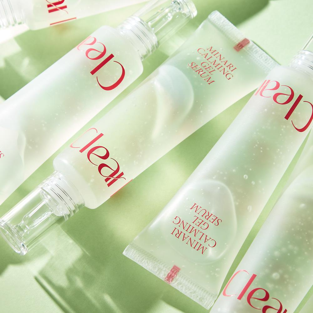 piyonna Minari Calming Gel Serum 30ml Soin de la peau Lotion Sérum, Essence & Ampoule