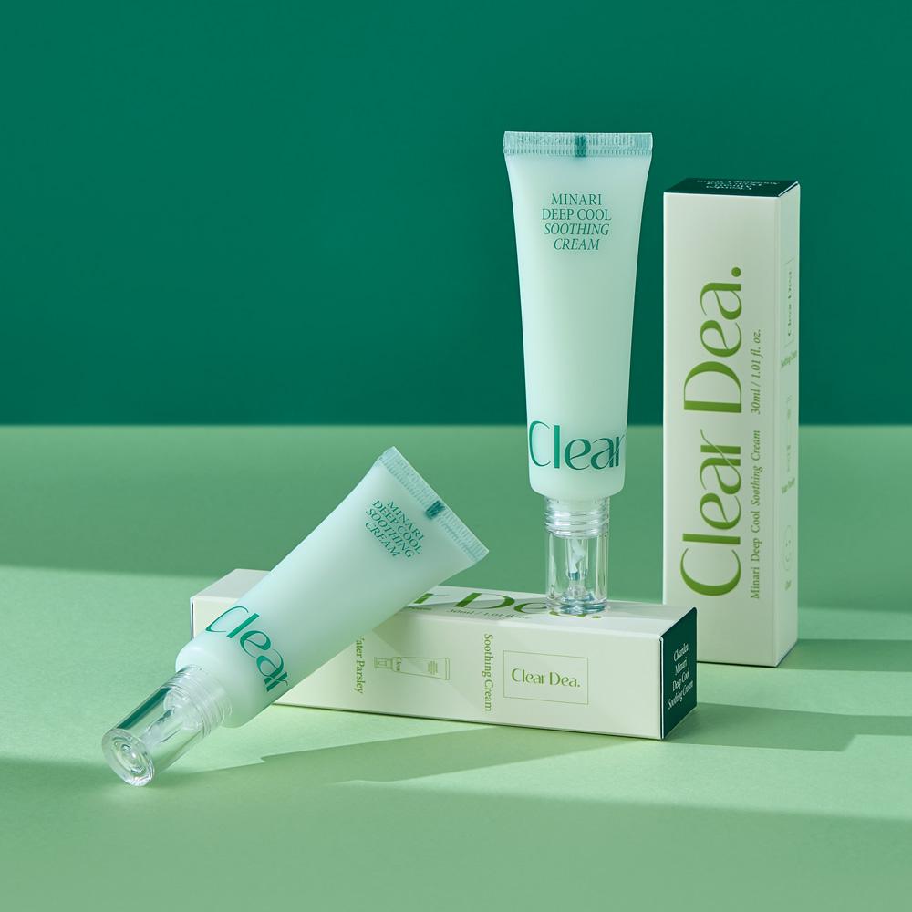 piyonna Minari Cool Soothing Cream 30ml Soin de la peau Lotion Crème