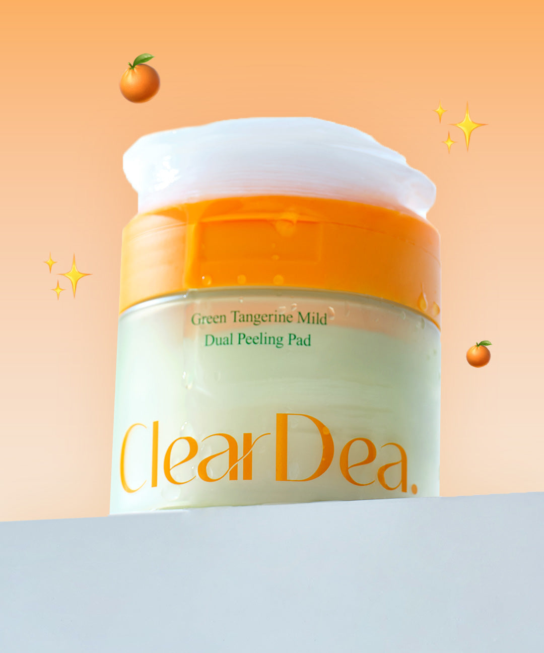 piyonna Mallang Jelly Pad Cheonggyul Mild Dual Peeling Pad 50pads Soin de la peau Lotion tonique Pads tonifiants