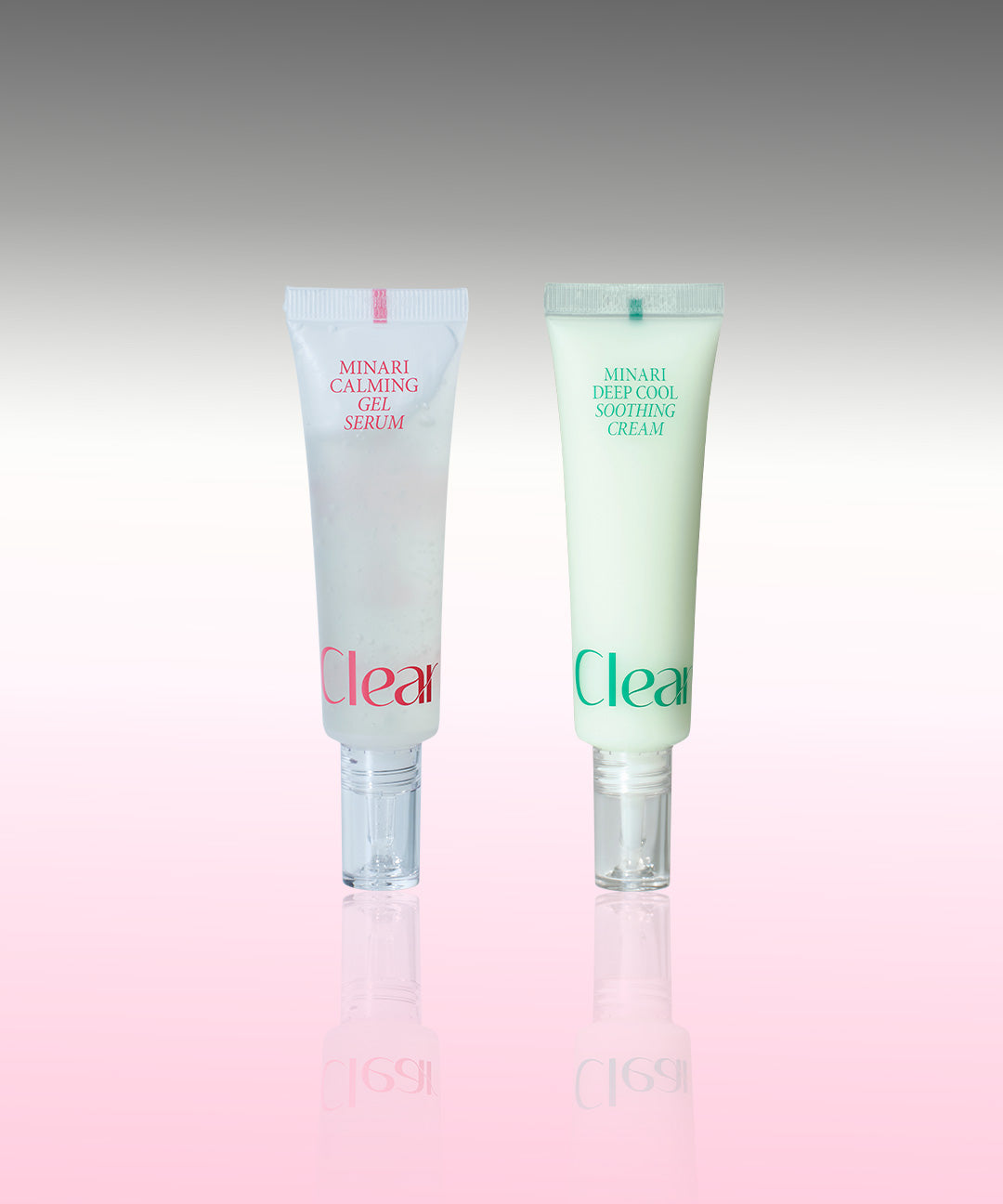 piyonna Minari Pore Liberation Gel Serum + Soothing Cream Soin de la peau Lotion Coffret soin