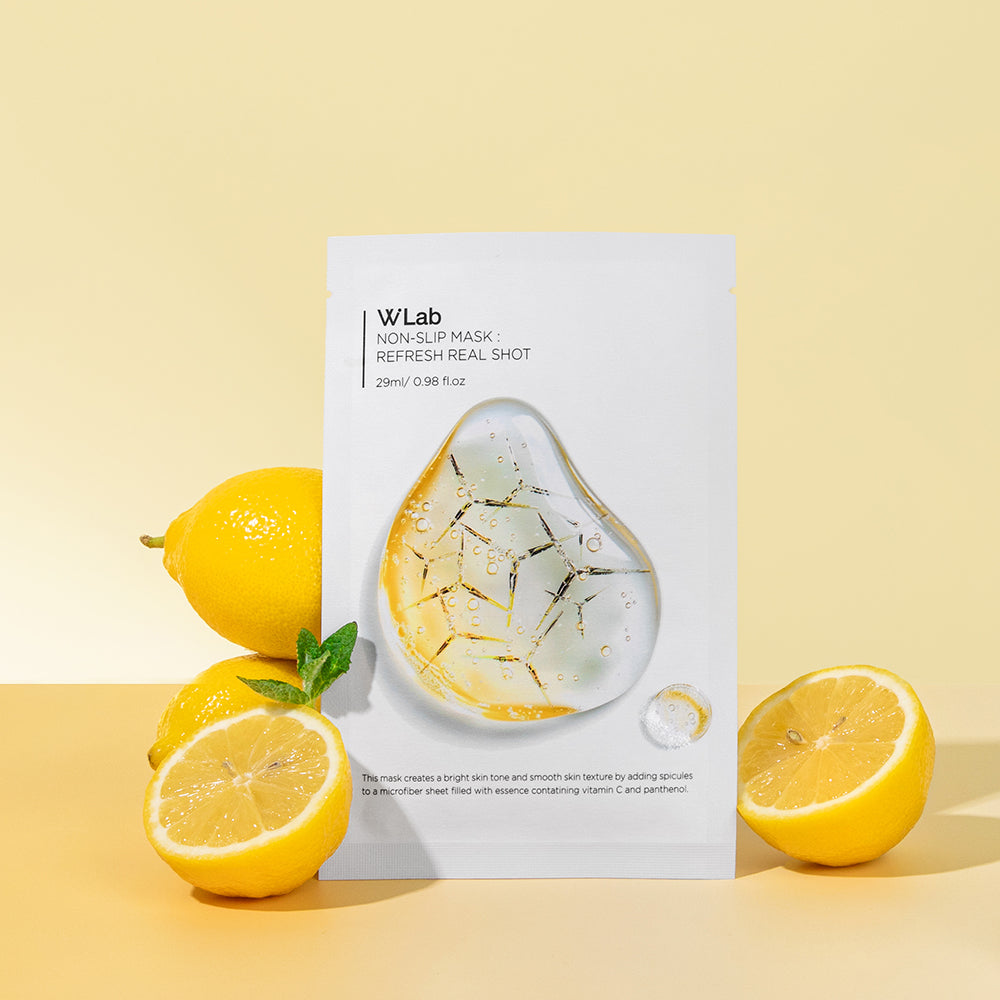 piyonna Non-Slip Mask Refresh Real Shot Soin de la peau Masque Masque visage