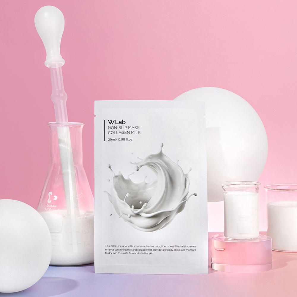 piyonna Non-Slip Mask Collagen Milk Soin de la peau Masque Masque visage