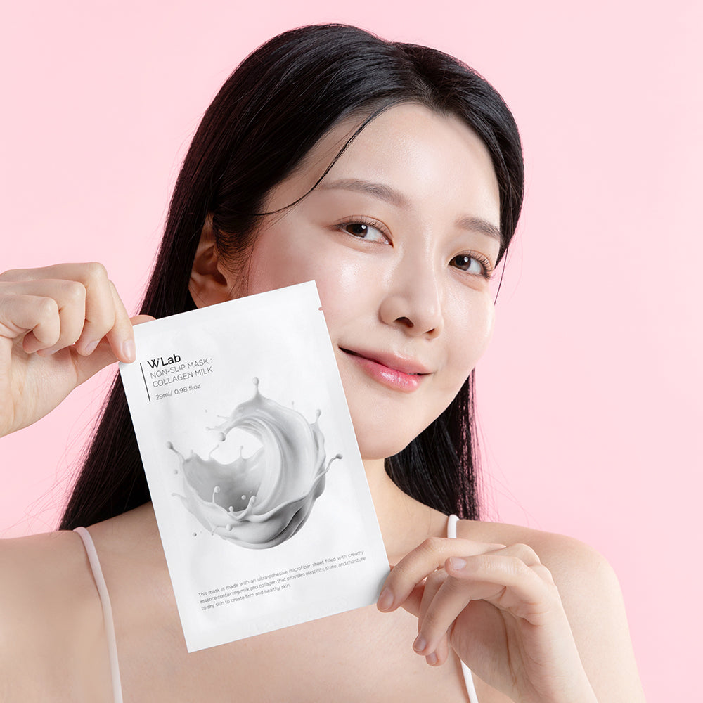 piyonna Non-Slip Mask Collagen Milk Soin de la peau Masque Masque visage