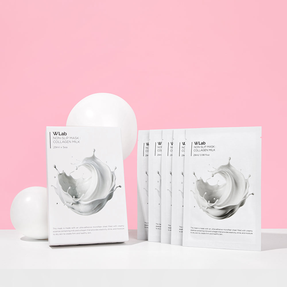 piyonna Non-Slip Mask Collagen Milk Soin de la peau Masque Masque visage