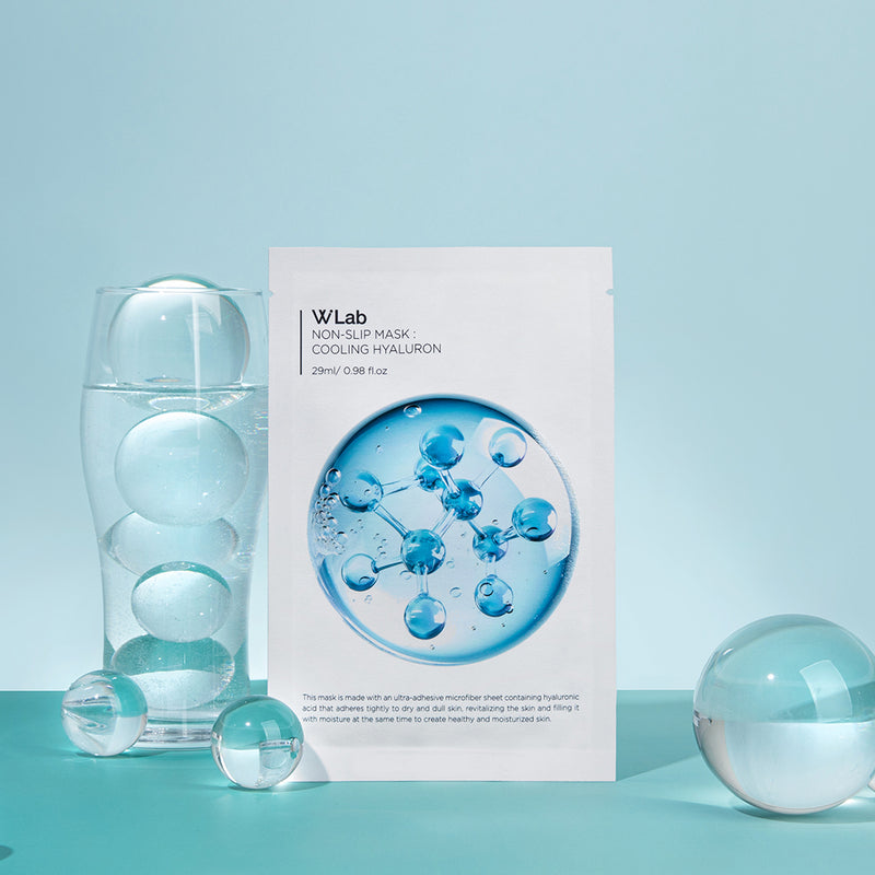 piyonna Non-Slip Mask Cooling Hyaluronic Acid Face Care