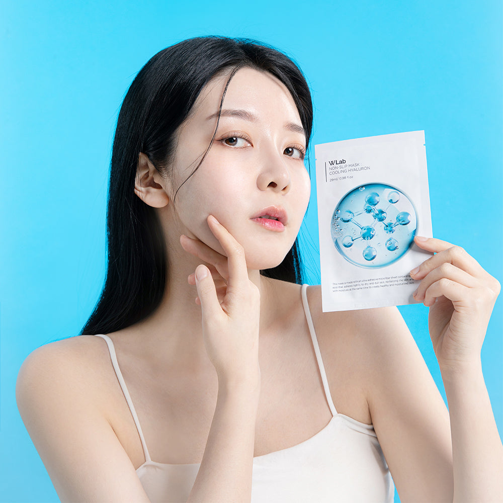 piyonna Non-Slip Mask Cooling Hyaluronic Acid Soin de la peau Masque Masque visage