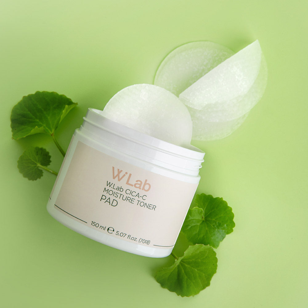 piyonna Cicassi Moisture Toner Pad 70 Sheets Soin de la peau Lotion tonique Pads tonifiants