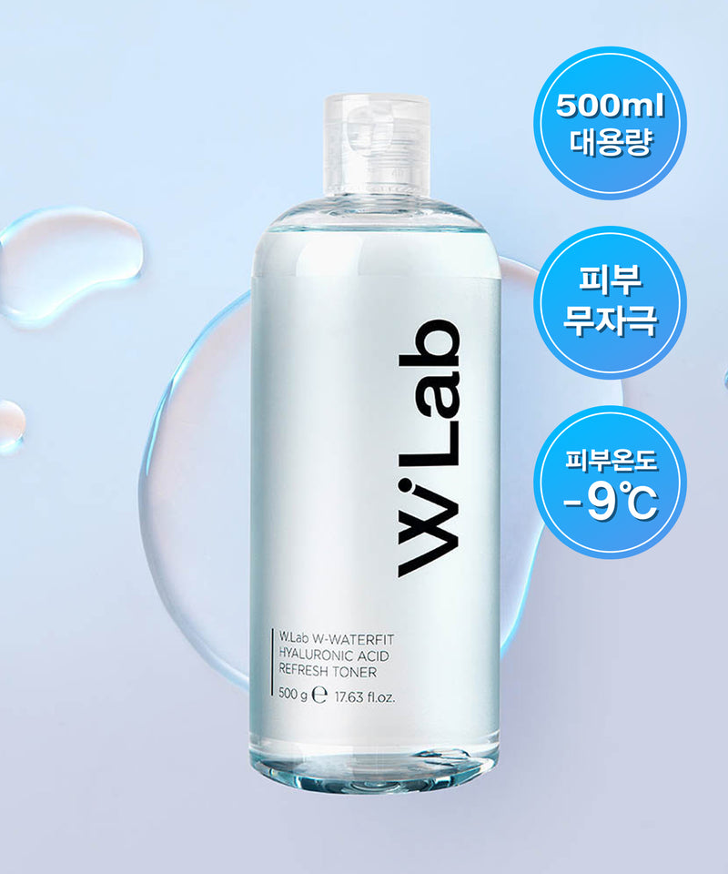 piyonna Waterfit Hyaluronic Acid Refresh Toner 500ml Face Care