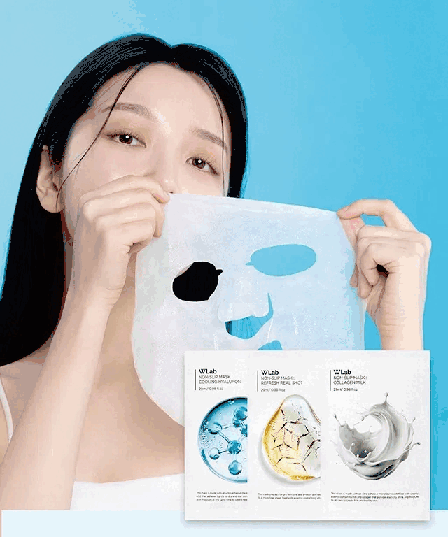 piyonna Hydrating Elasticity Radiance Non-Slip Sheet Mask 5pcs x 6boxes Masque Masque visage