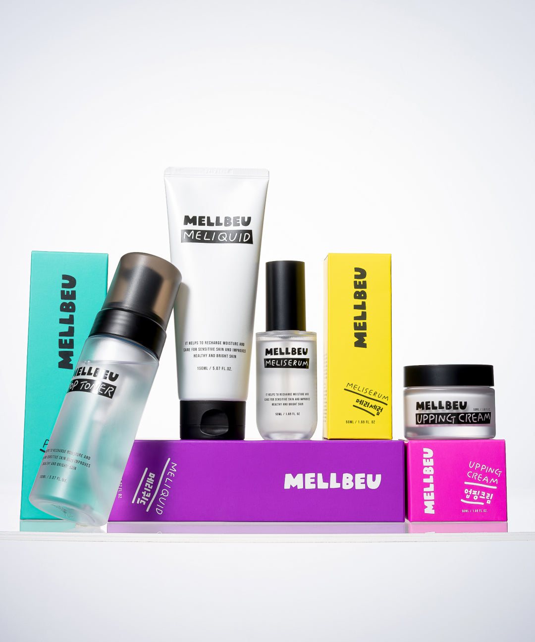 piyonna Melvieu Makeup Synergy 4-Piece Set Face Care Skincare Set