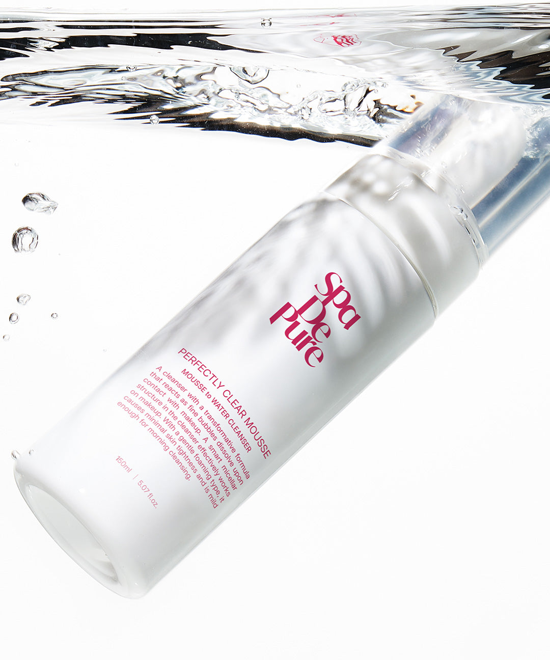 piyonna Perfectly Clear Mousse 150g Soins visage Démaquillage Mousse nettoyante