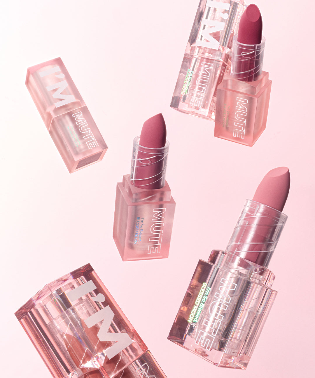 piyonna Blessmoon I'm Mute Lipstick 8color Maquillage Lèvres Rouge à lèvres