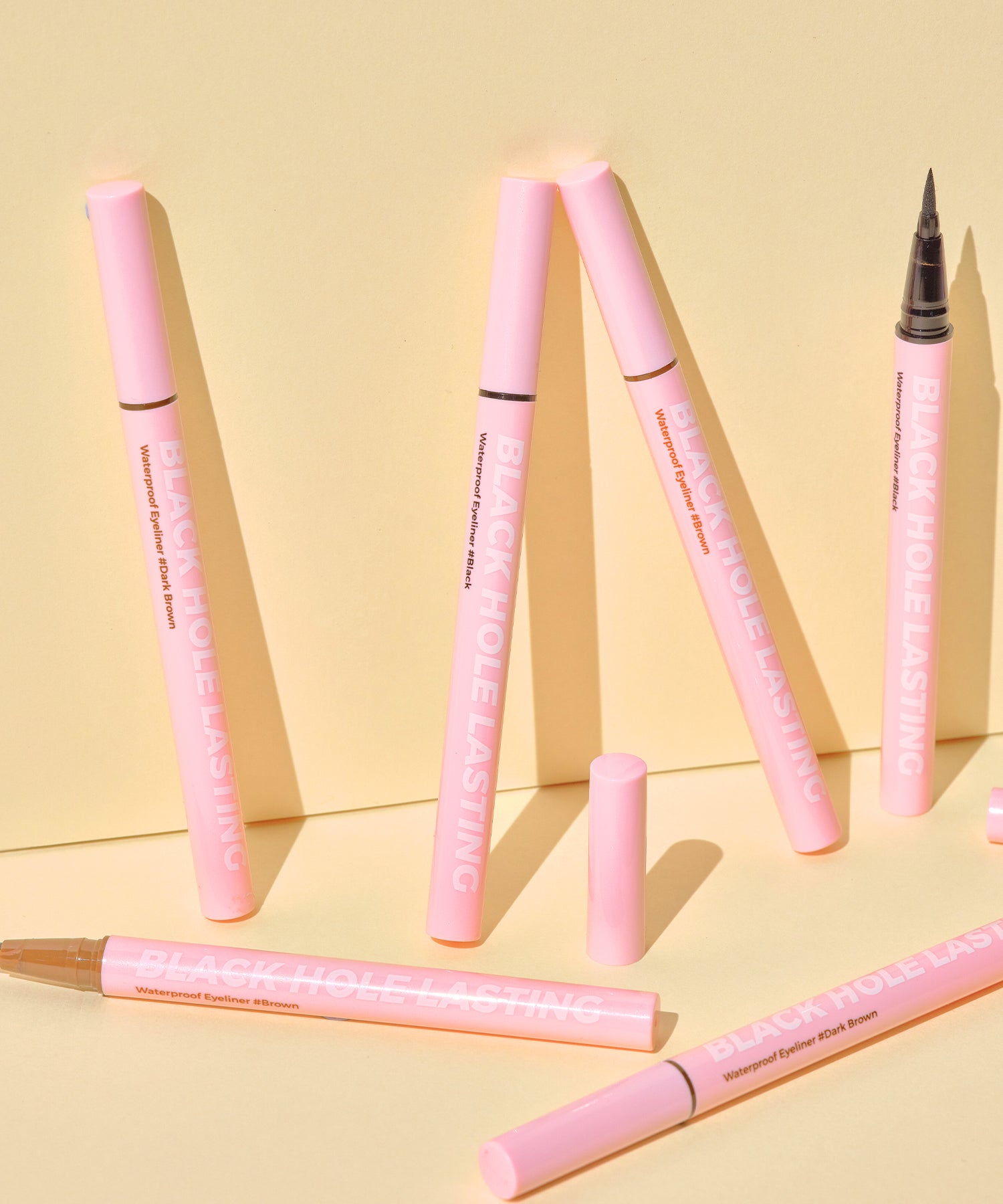 piyonna Blessmoon Blackhole Lasting Waterproof Eyeliner 4color Maquillage Yeux Eyeliner