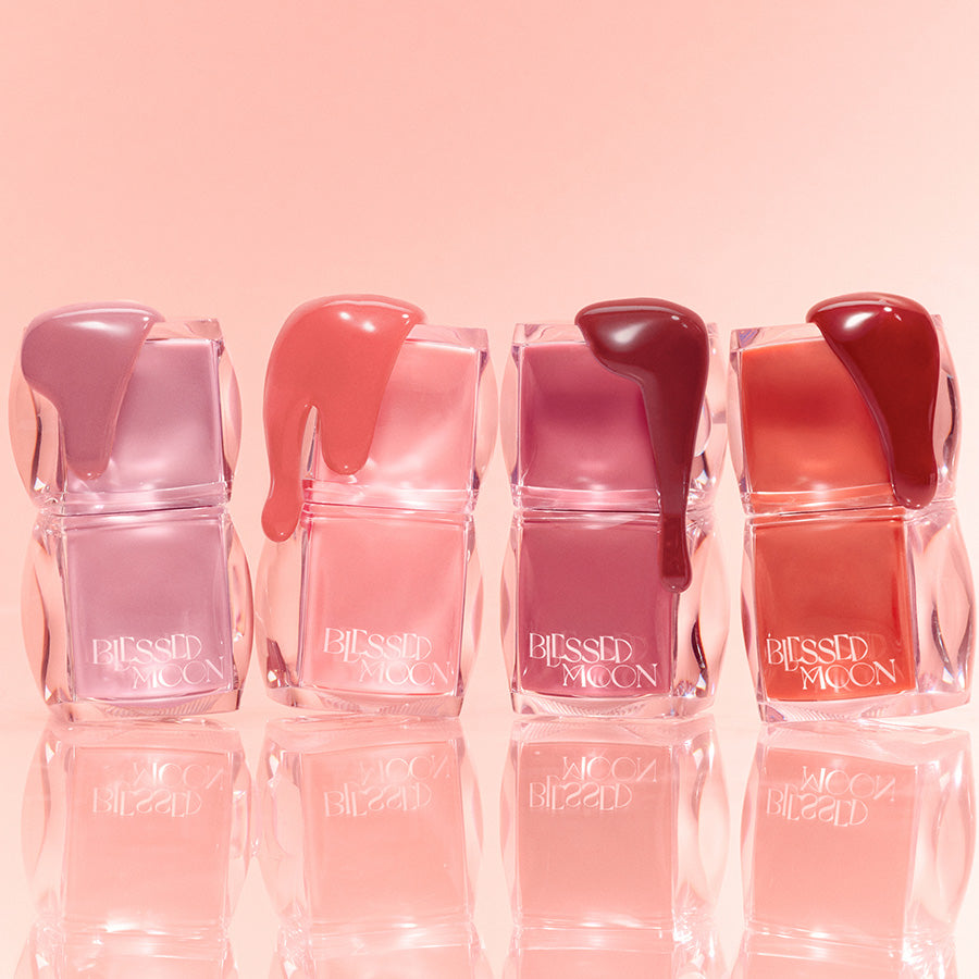 piyonna Blessmoon Veil Glow Lip Tint 4color Maquillage Lèvres Encre à lèvres