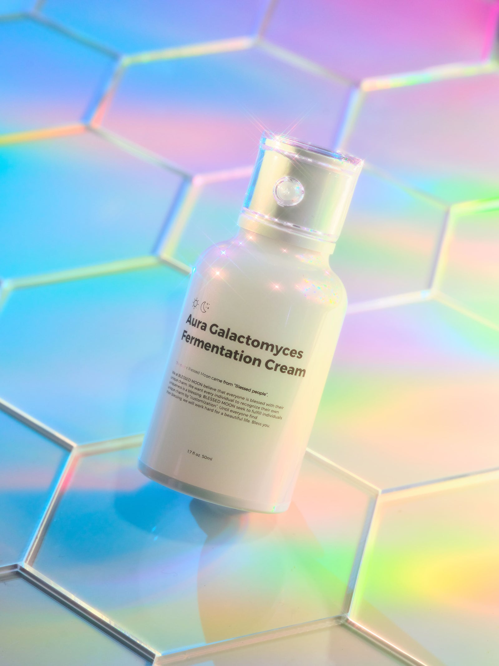 piyonna Blessmoon Aura Galactomyces Ferment Cream Soins visage Crème