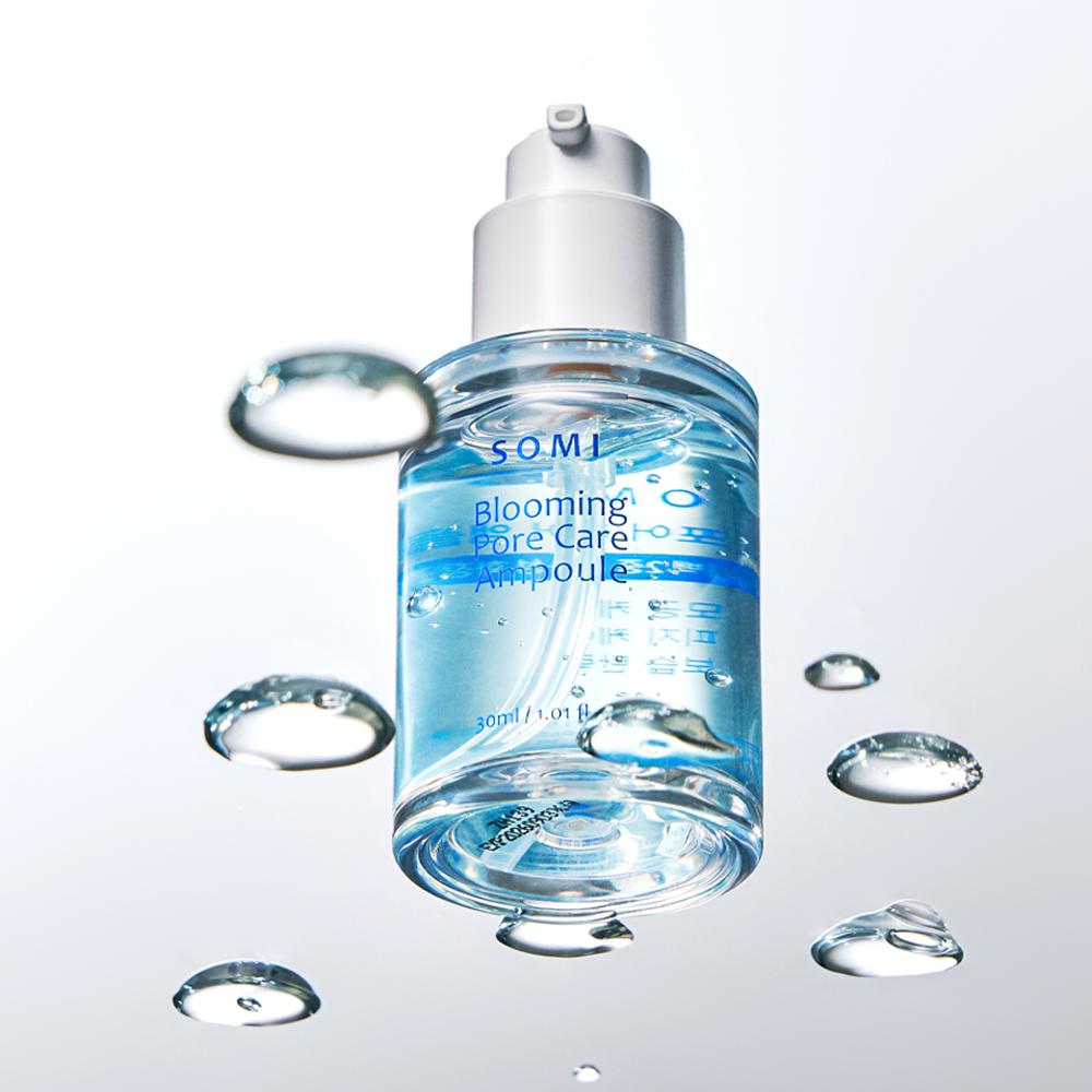 piyonna Somi Cosmetics Blooming Pore Care Ampoule 30ml Brightening Soins visage Sérum