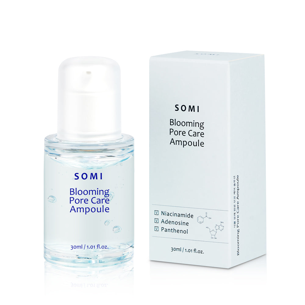 piyonna Somi Cosmetics Blooming Pore Care Ampoule 30ml Brightening Soins visage Sérum
