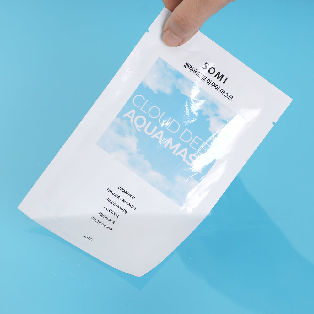 piyonna Somi Cosmetics Cloud Deep Aqua Mask 27ml 5 Sheets Masque Masque visage