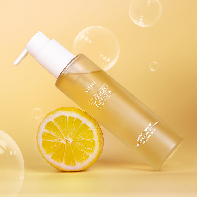 piyonna Somi Cosmetics Cloud Deep Cleanser 150ml Soins visage Démaquillage Mousse nettoyante