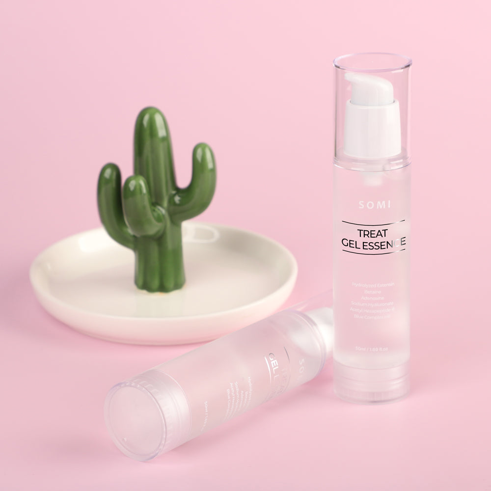 piyonna Somi Cosmetics Treat Gel Essence 50ml Collagen Hydrating Gel Type Soins visage Sérum