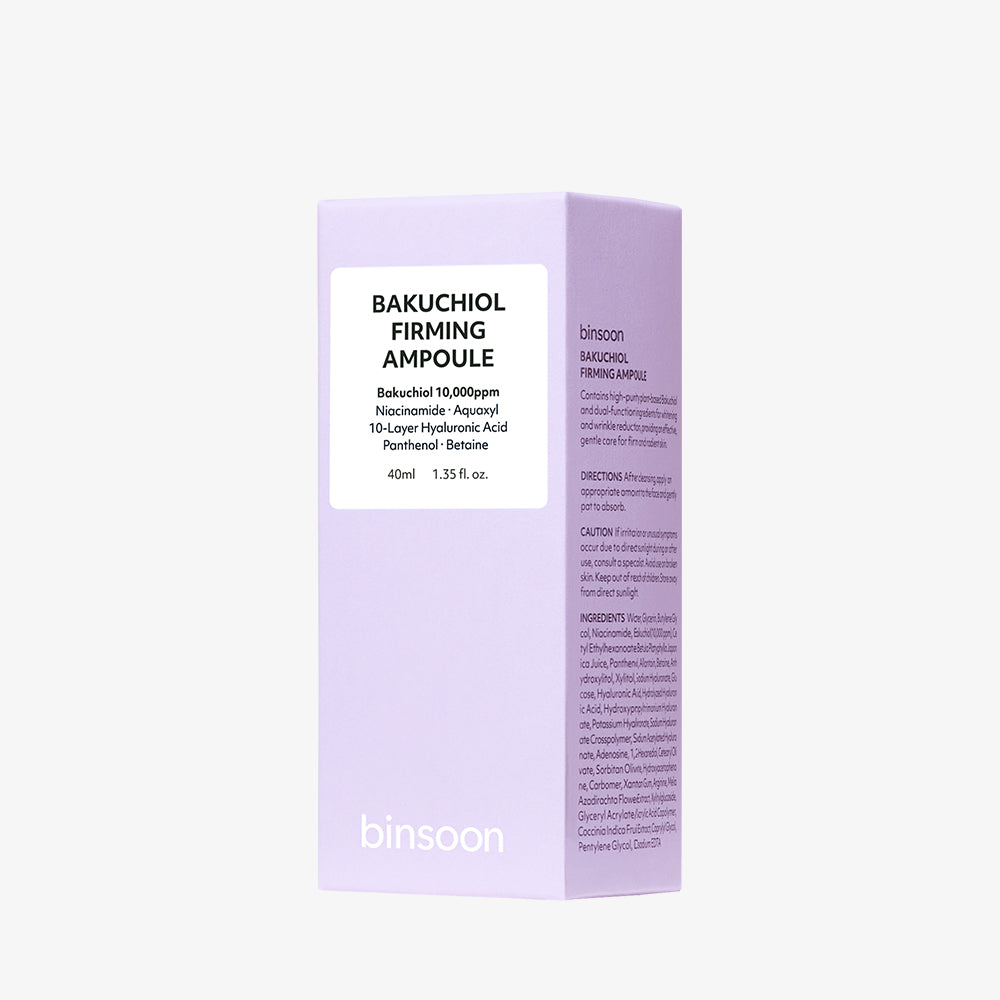 piyonna BINSOON Bakuchiol Firming Ampoule Niacinamide Serum 40ml Face Care Serum