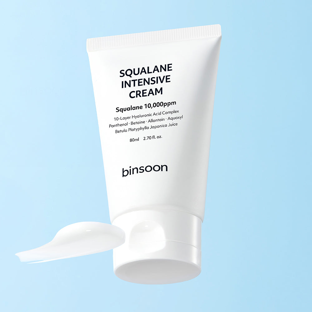 piyonna BINSOON Squalane Intensive Moisture Cream Panthenol + Hyaluronic Acid 80ml Face Care Cream