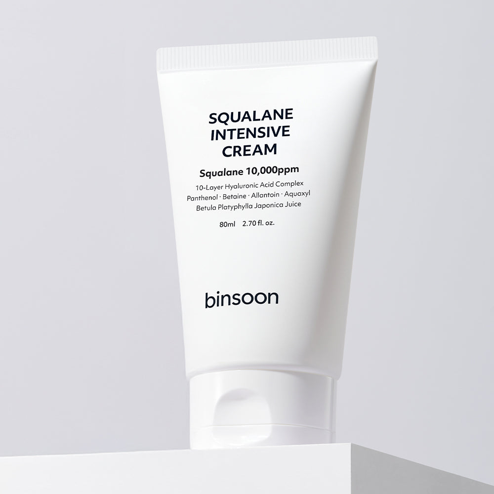 piyonna BINSOON Squalane Intensive Moisture Cream Panthenol + Hyaluronic Acid 80ml Face Care Cream