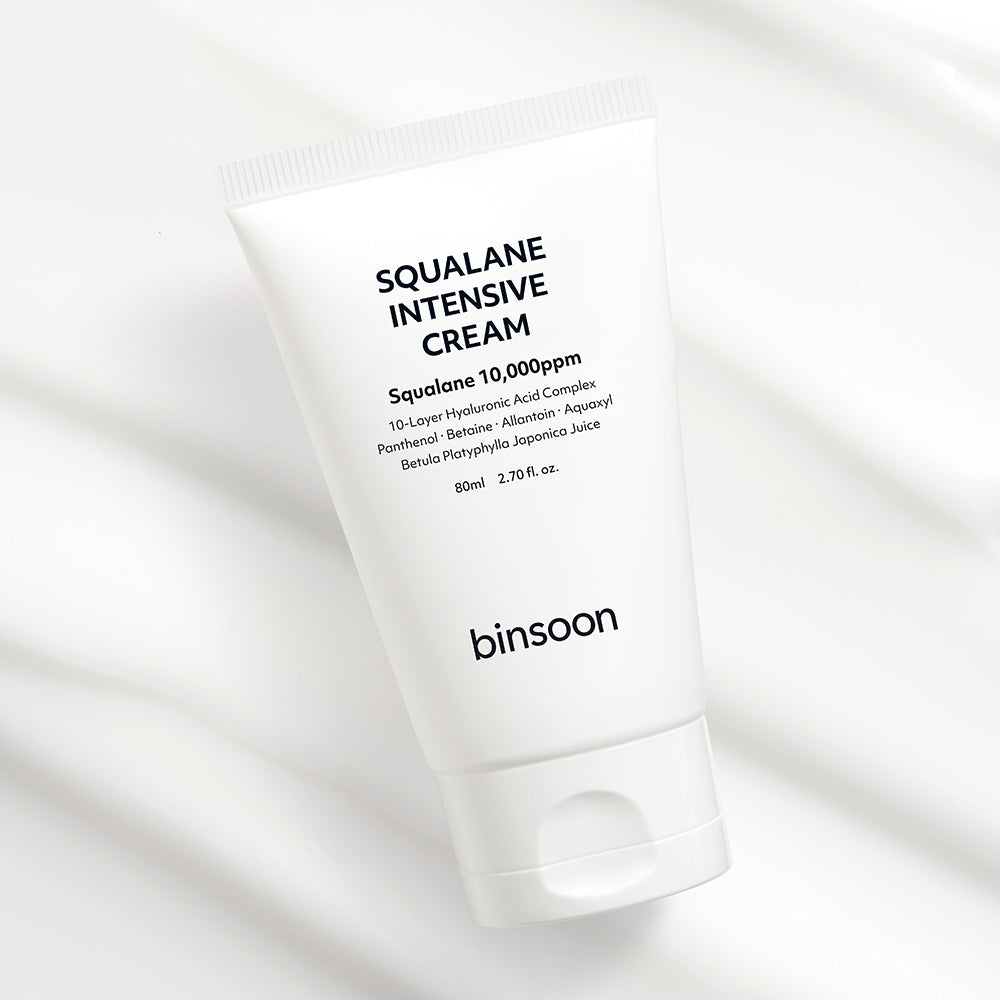 piyonna BINSOON Squalane Intensive Moisture Cream Panthenol + Hyaluronic Acid 80ml Face Care Cream