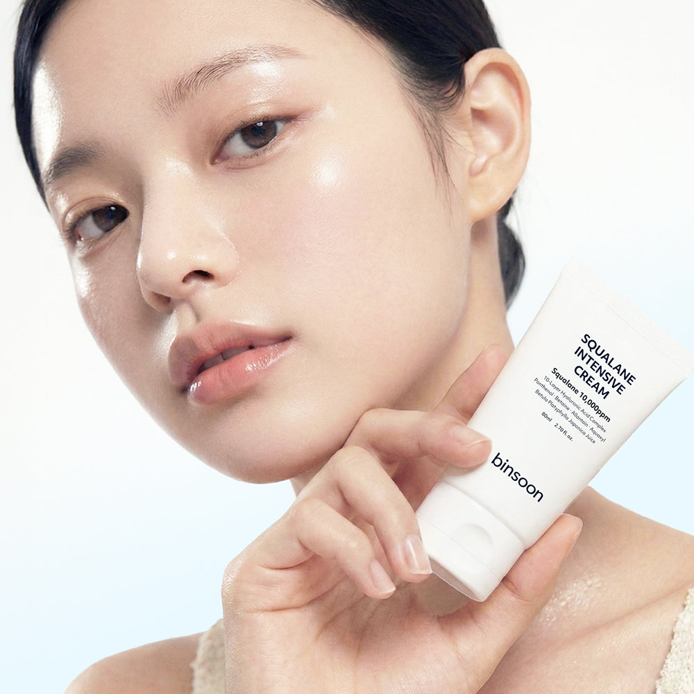 piyonna BINSOON Squalane Intensive Moisture Cream Panthenol + Hyaluronic Acid 80ml Face Care Cream