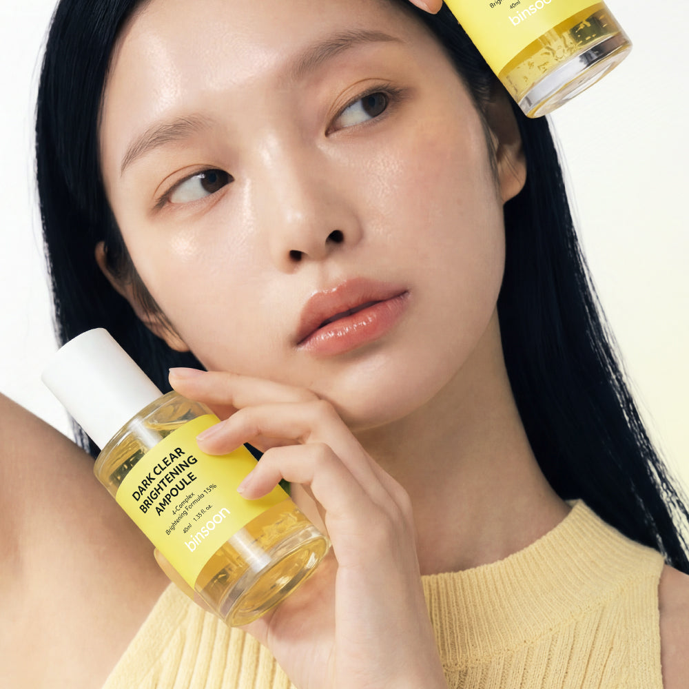 piyonna BINSOON Dark Clear Brightening Ampoule Niacinamide + Tranexamic Acid + Arbutin 40ml Face Care Serum