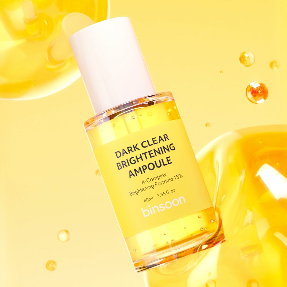 piyonna BINSOON Dark Clear Brightening Ampoule Niacinamide + Tranexamic Acid + Arbutin 40ml Face Care Serum