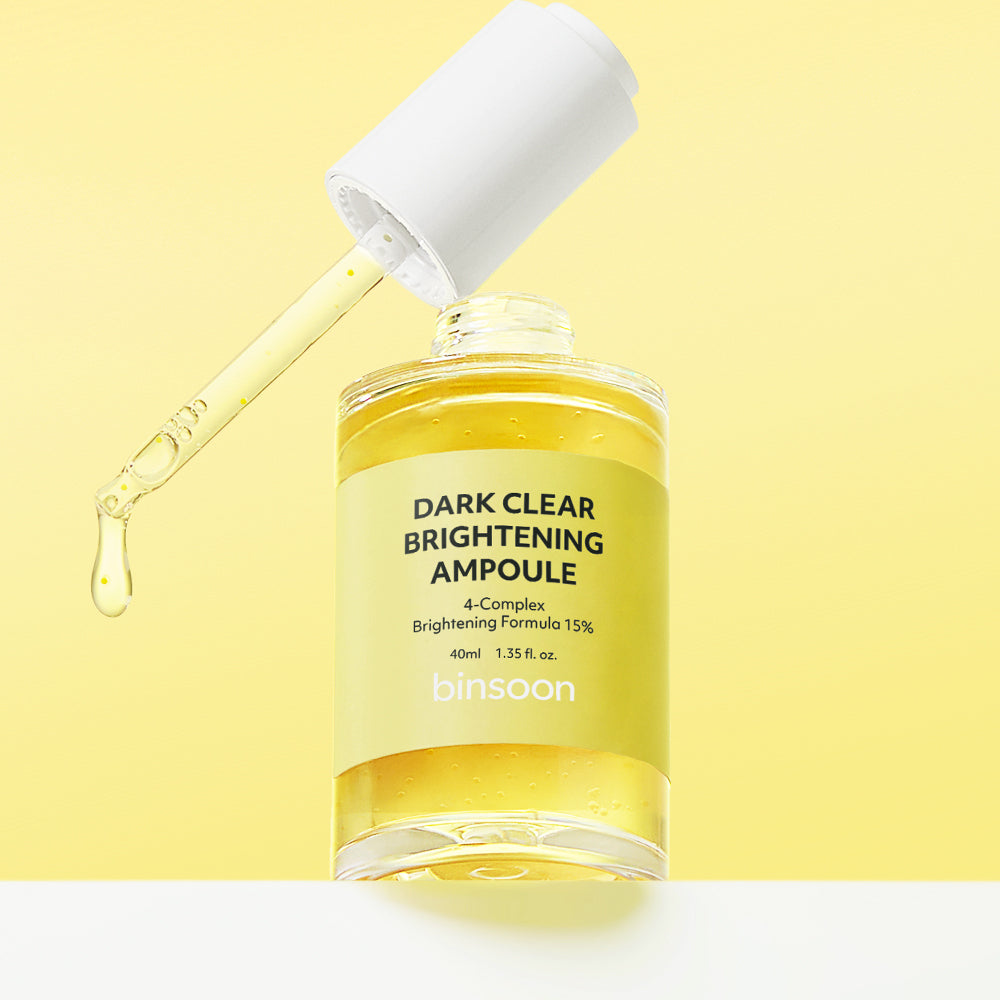piyonna BINSOON Dark Clear Brightening Ampoule Niacinamide + Tranexamic Acid + Arbutin 40ml Face Care Serum