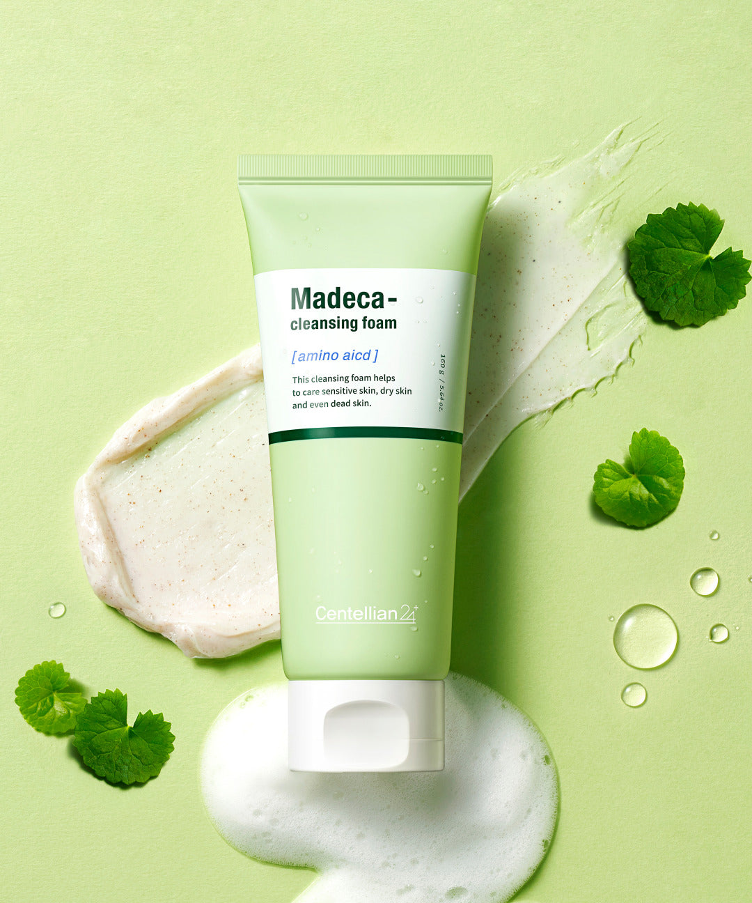 piyonna Madeca Amino Acid Cleansing Foam 160g Face Care Cleanser Cleansing Foam