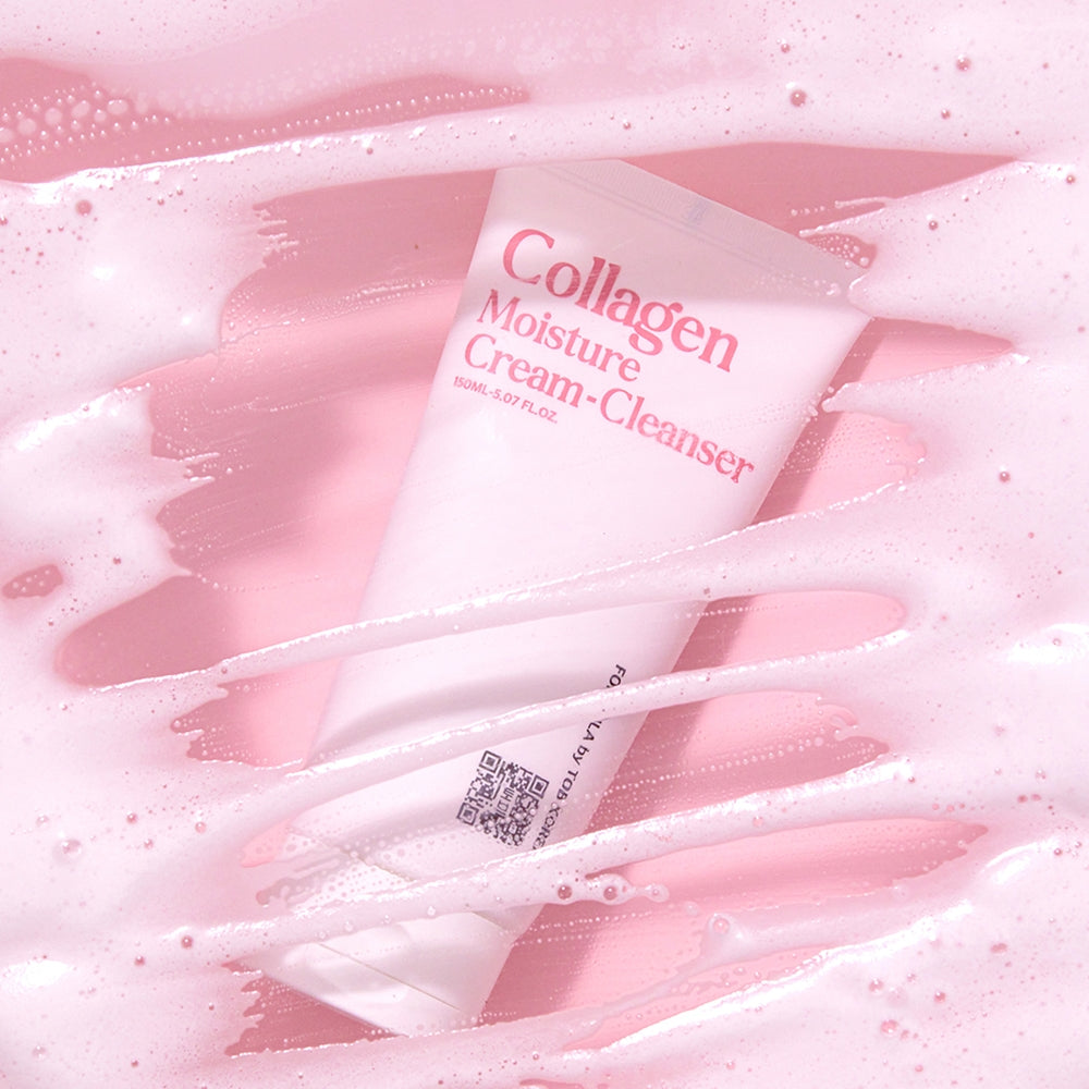 piyonna Collagen Moisture Cream Cleanser 150ml Soin de la peau Démaquillage Mousse & Gel nettoyant