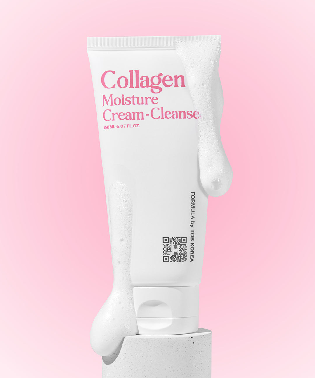 piyonna Collagen Moisture Cream Cleanser 150ml Soin de la peau Démaquillage Mousse & Gel nettoyant