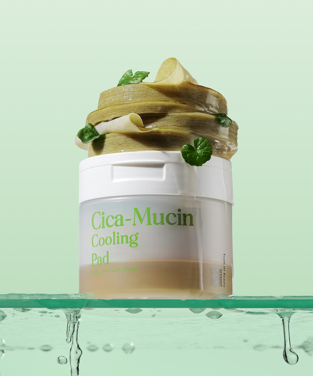 piyonna Cica-Mucin Calming Pad 70 Sheets Face Care Toner Toner Pad