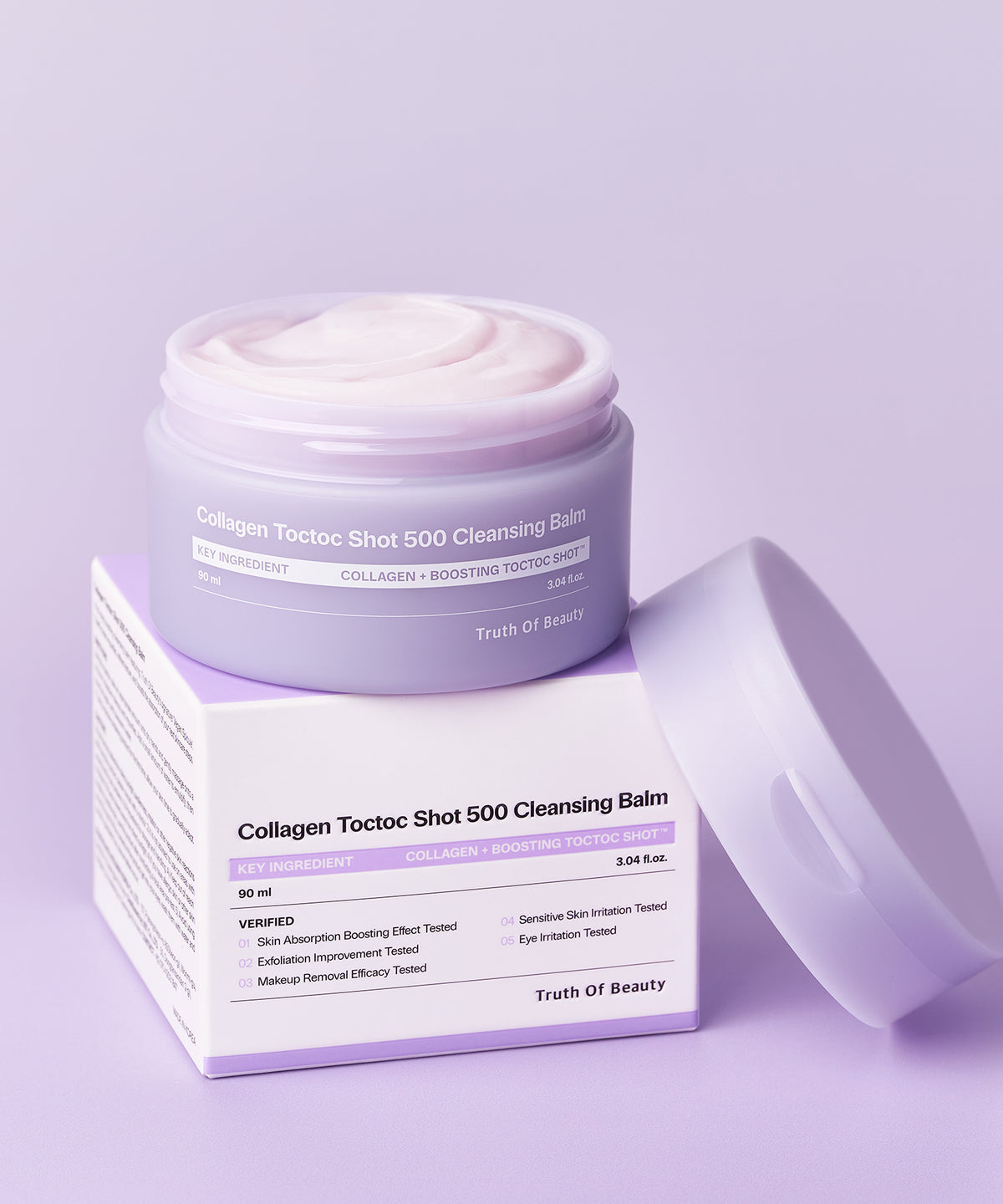 piyonna Collagen Toktokshot 500 Cleansing Balm 90ml Soins visage Démaquillage Huile dém.