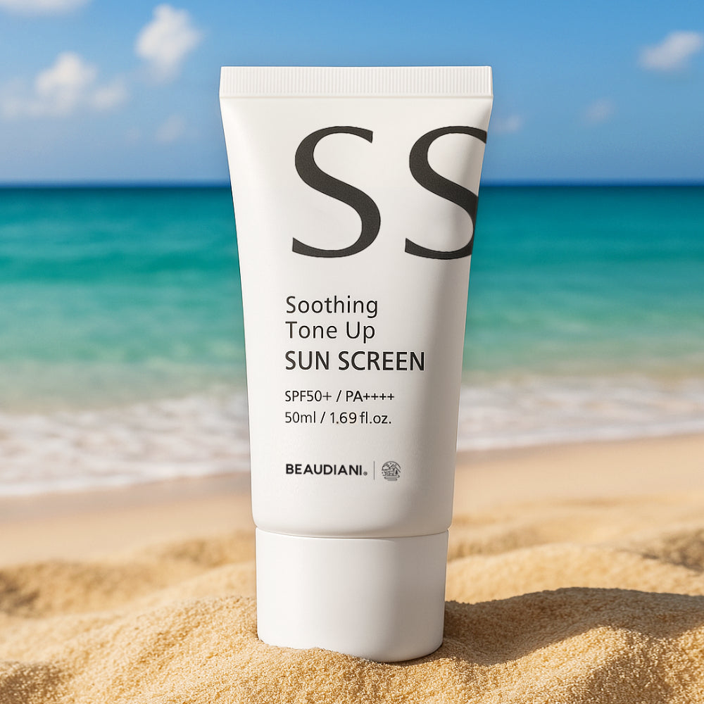 piyonna Beautyani Soothing Tone Up Sun Cream SPF50+ 50ml Face Care