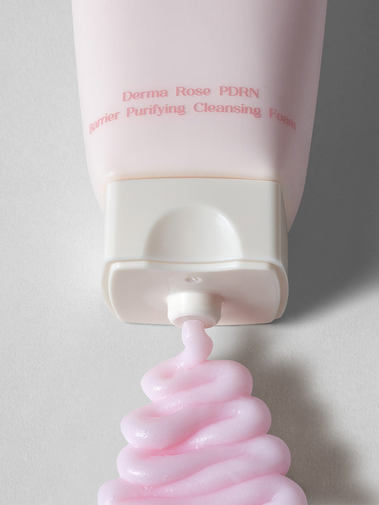 piyonna Anosh Derma Rose PDRN Barrier Purifying Cleansing Foam 130ml Soin de la peau Démaquillage Mousse & Gel nettoyant
