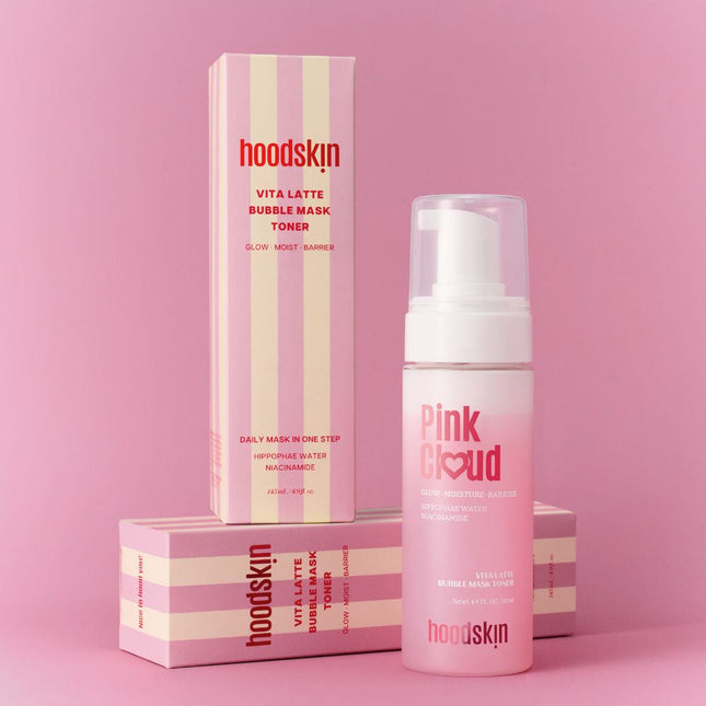 piyonna Vita Latte Bubble Mask Toner 3-TONE GLOW Face Care Toner Liquid Toner