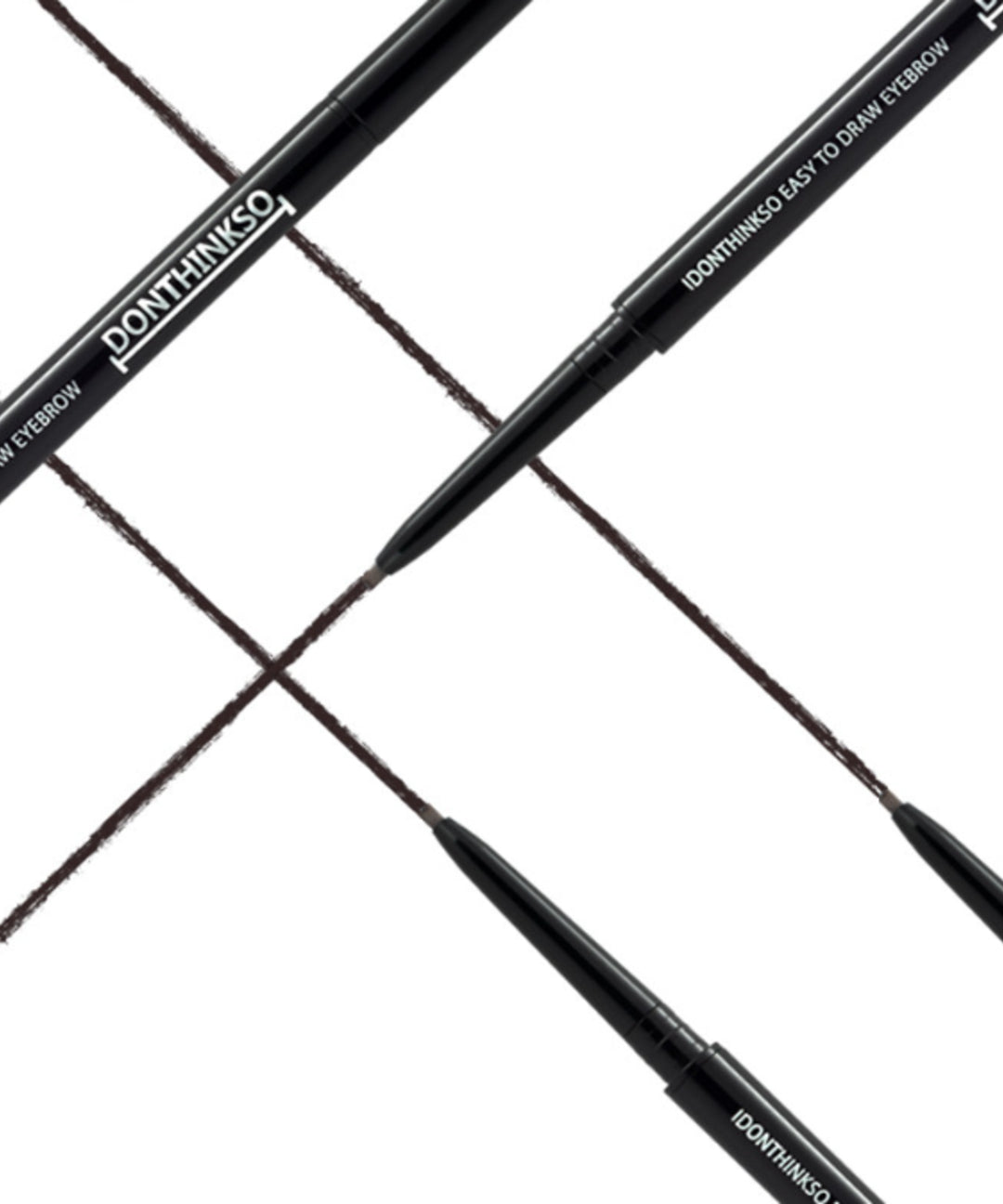 piyonna IDONTHINKSO Easy To Draw Crayon Sourcils 1.5mm Maquillage Yeux Sourcils